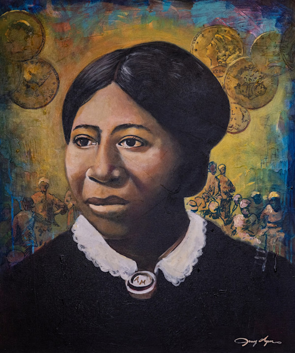 Anna Murray Douglas (Wife of Frederick Douglas) by Jerry Lynn