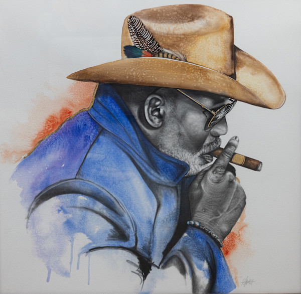 Original American Cowboy by Anthony Burks Sr.