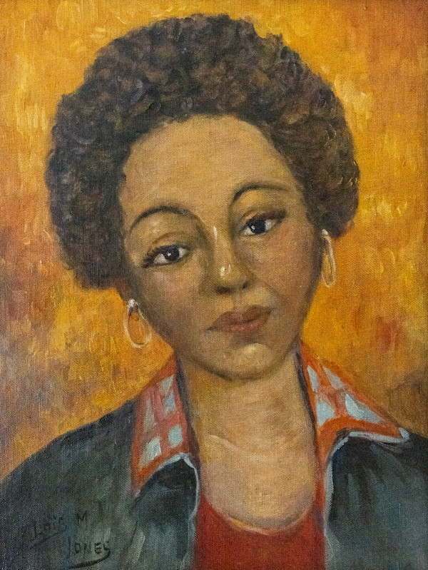 Self Portrait of Lois Mailou Jones by Lois Mailou Jones