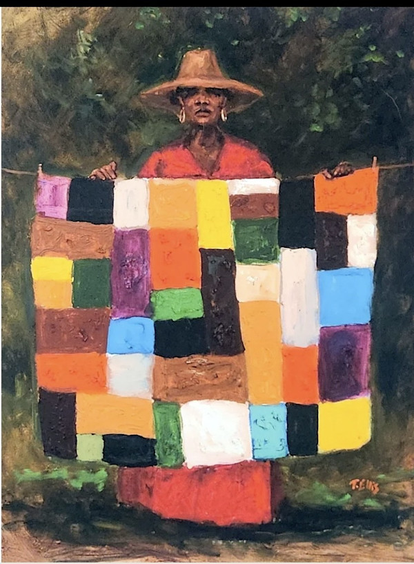 My Old Quilt (Limited Edition  1/1) by Ted Ellis
