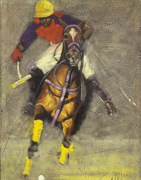 Polo Player by Saheed Adelakun