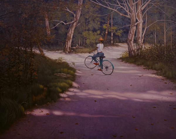 Underground Railroad Series, Pathway on Roosevelt Island #2. by Mason Archie