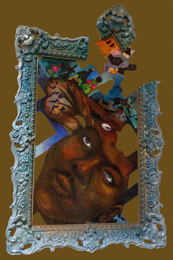 Portrait of Jacob Lawrence by Damien Mathis