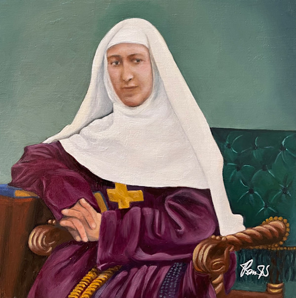 St Marie Eugenie of Jesus by Pam Wardner