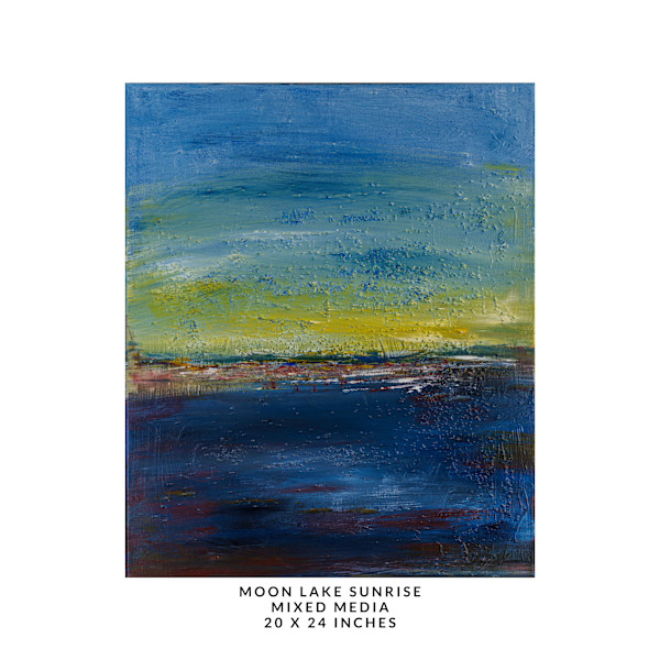 MOON LAKE SUNRISE by DeeDee Daniel