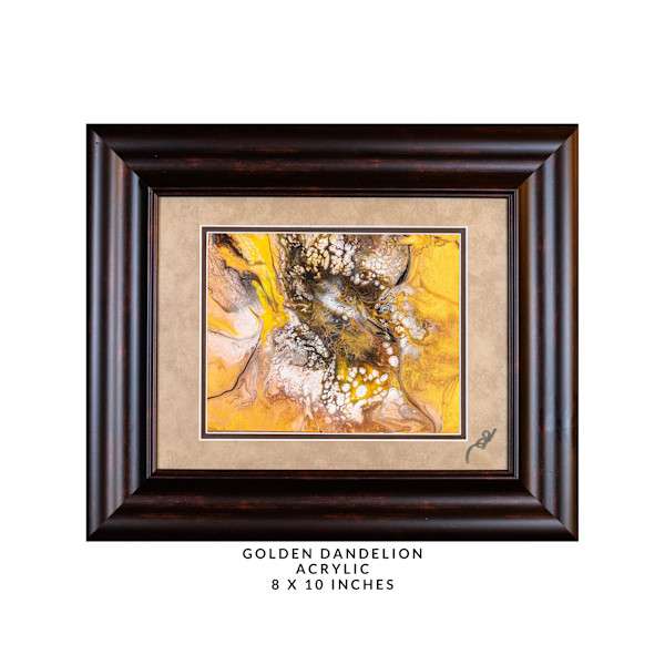 GOLDEN DANDELION by DeeDee Daniel