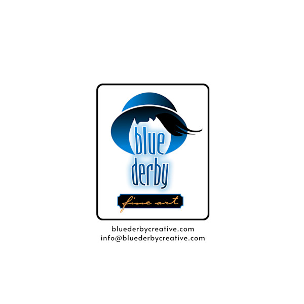 blue derby fine art by DeeDee Daniel
