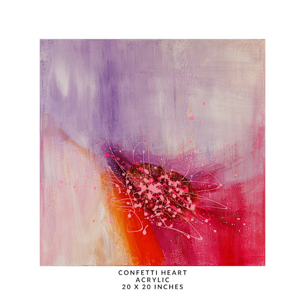 CONFETTI HEART by DeeDee Daniel