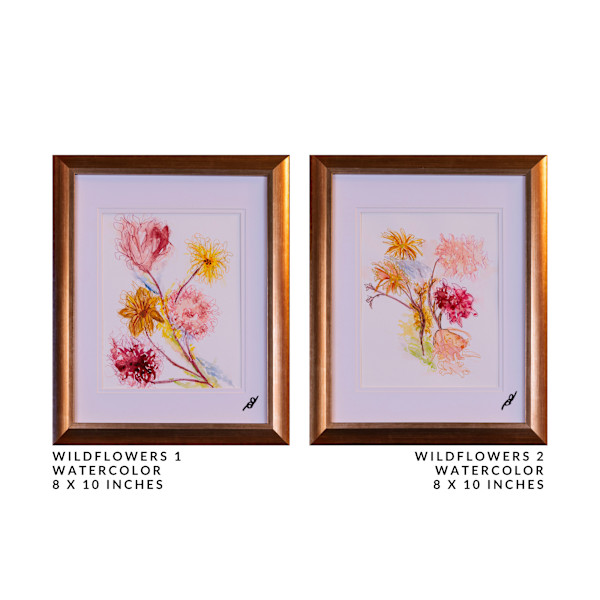 WILDFLOWERS 1/WILDFLOWERS 2 by DeeDee Daniel