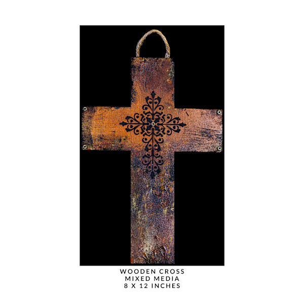 WOODEN CROSS by DeeDee Daniel