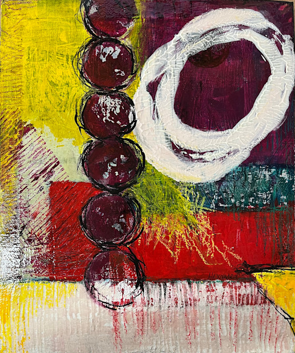Maroon Orbits by Alexandra Jordankova, Image 1.