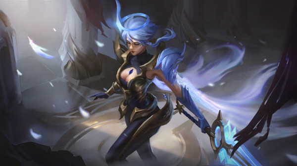 League Of Legends Splash Fan Art Riven by Zhaoqi Wang