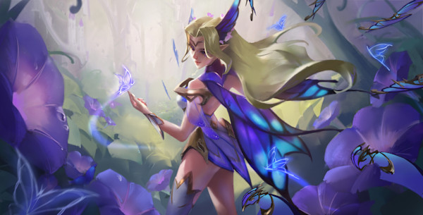 League Of Legends Splash Fan Art Irelia by Zhaoqi Wang