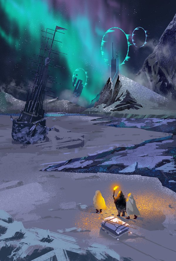 Poster Fantastic Expedition by Zhaoqi Wang