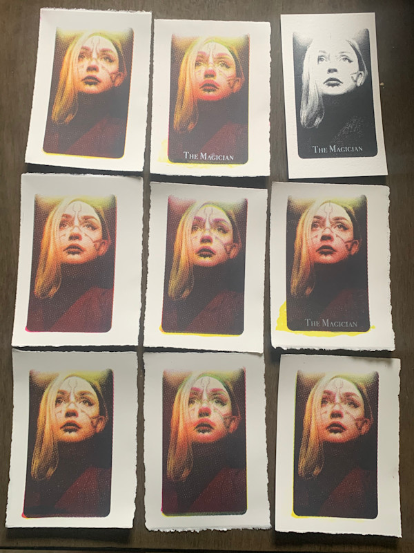 Tarot Cards WIP by Lauren Smith