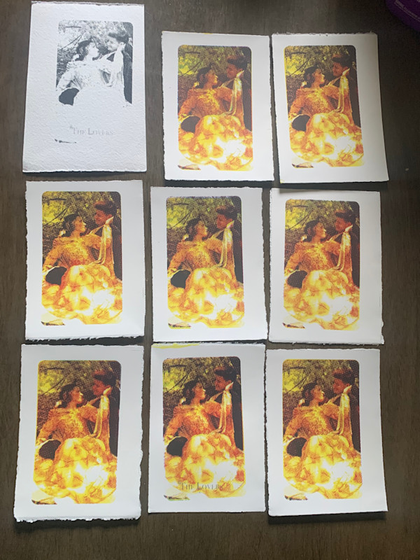 Tarot Cards WIP by Lauren Smith
