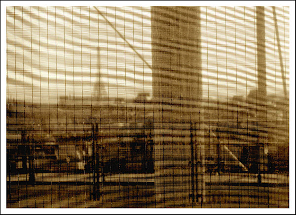 View from the Pompidou - Sepia 603 by Michelle Victoria