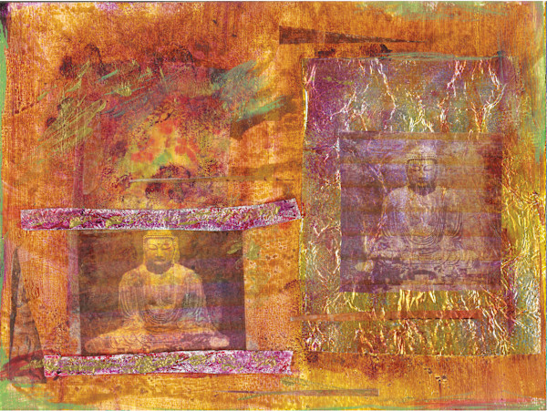Double Buddha - 203 by Michelle Victoria