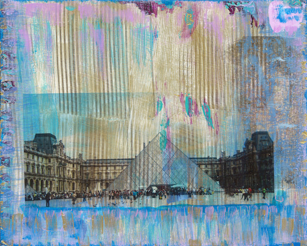 Pyramid in Paris 641 by Michelle Victoria