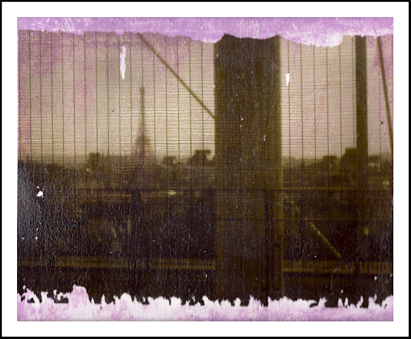 View from the Pompidou -  Purple 604 by Michelle Victoria
