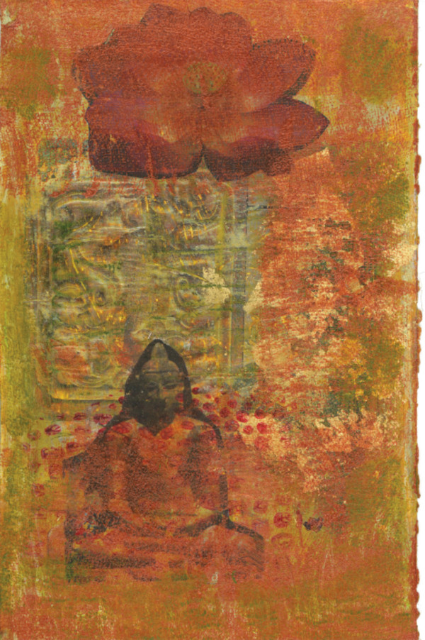 Quiet Buddha - 205 by Michelle Victoria