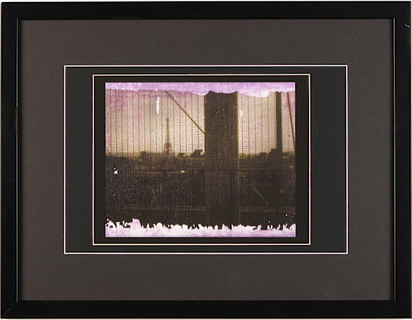 View from the Pompidou - Blk Frame by Michelle Victoria