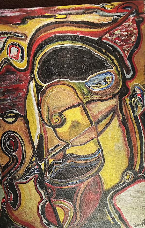 Man in Thought by Terry Washington, Image 1.