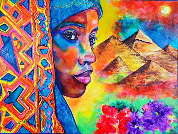 African Violet by Derrick Vaughn