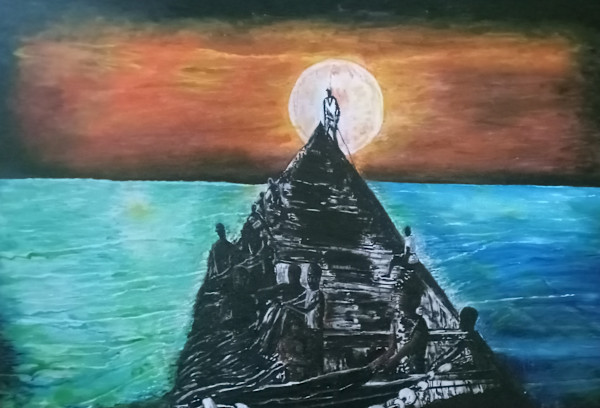 Brave Ebony Men of the Sea by Terry Washington, Image 1.