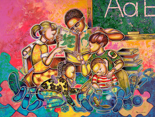 A LEGACY OF LOVE AND LEARNING by Larry Poncho Brown, Image 1.