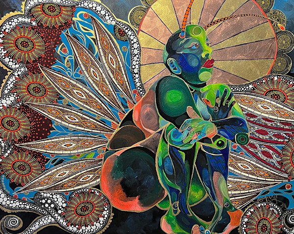 Between Fluttering by Dr. Yemonja Smalls, Image 1.