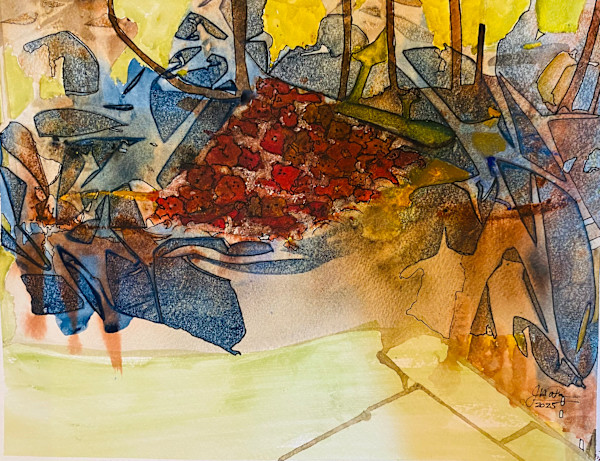 Garden Walk by Janet B. Waters