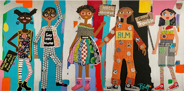 “Marching On” by Tracey Coleman, Image 1.