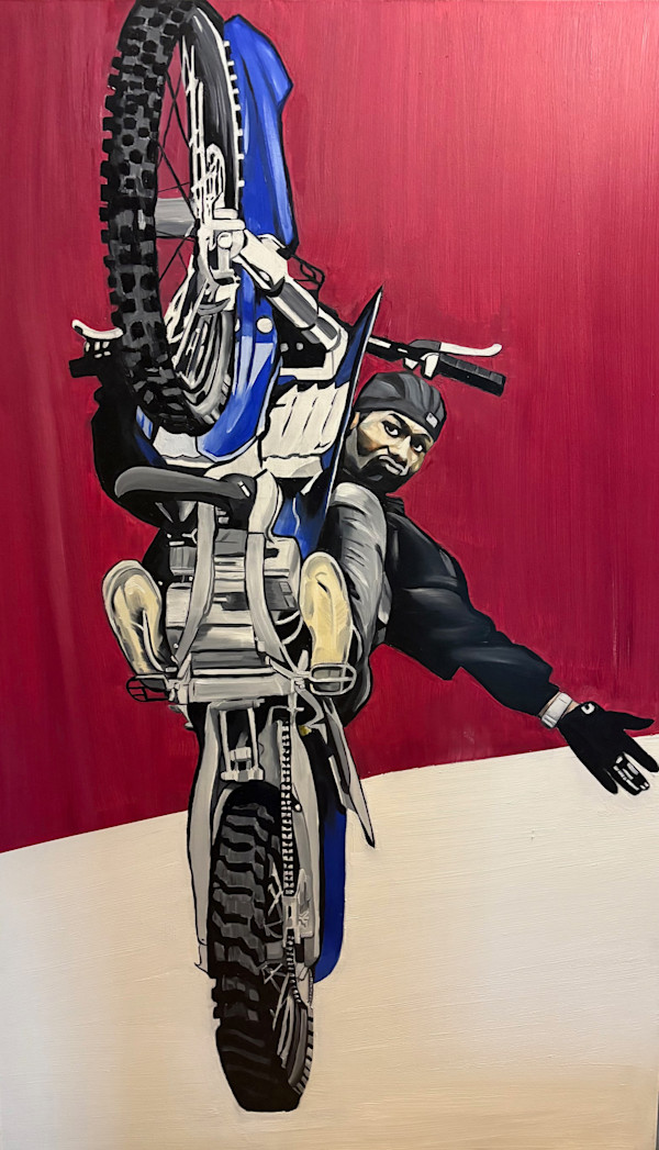 Baltimore Biker by Anson Asaka