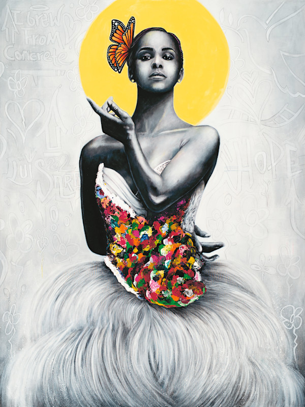 She Grew from Concrete "Misty Copeland" by Luis Del Valle