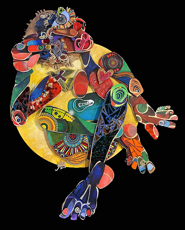 Cracked Black by Dr. Yemonja Smalls, Image 1.