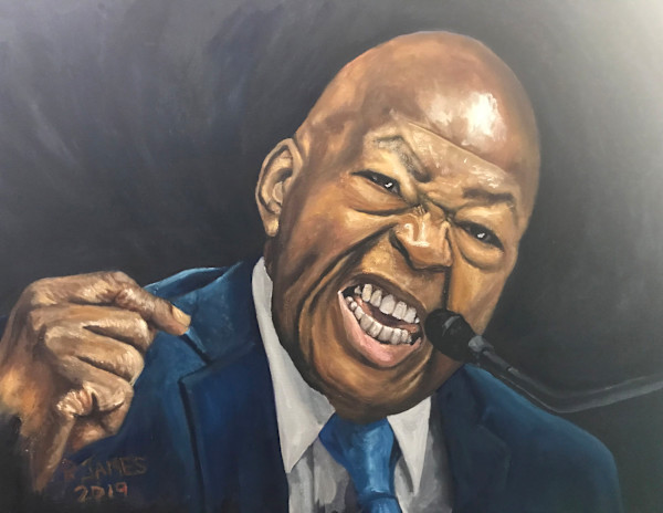 Elijah Cummings by Roger James, Image 1.