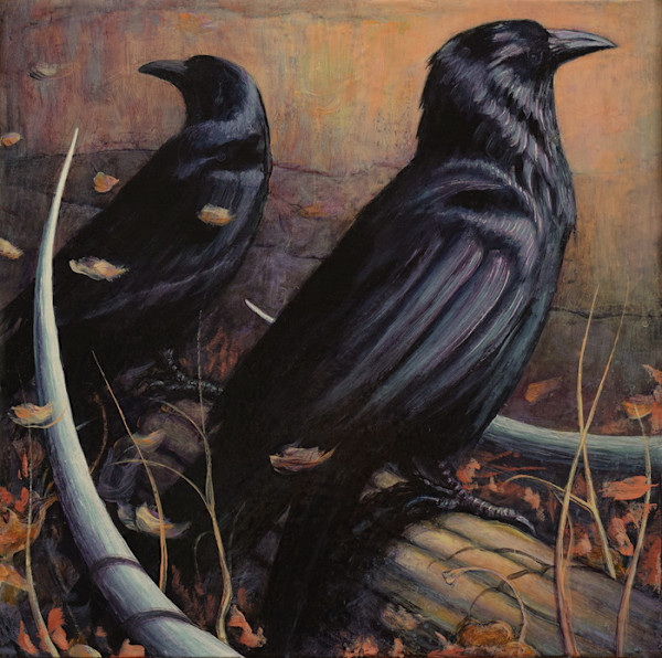 Two Ravens by Lynette K Henderson, Image 1.