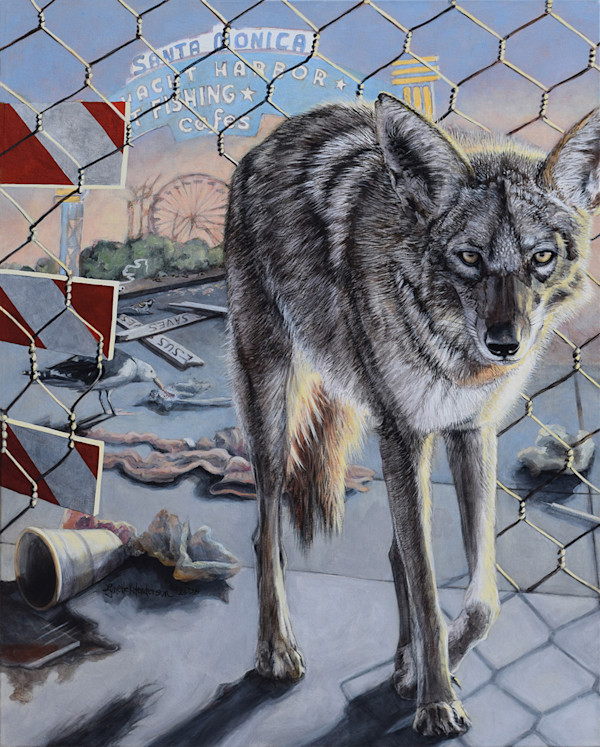 Morning On The Pier. by Lynette K Henderson