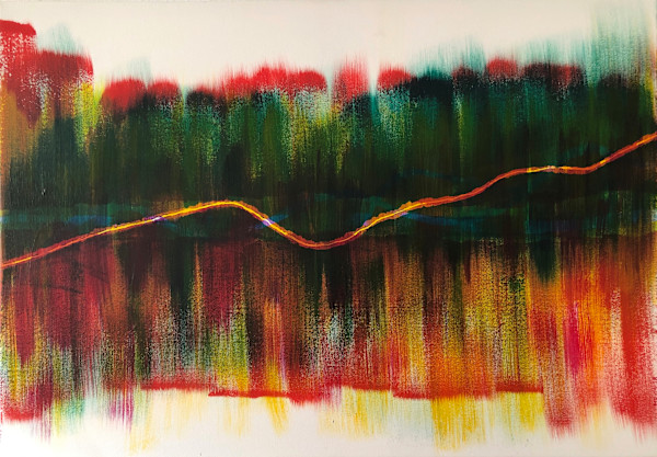 lakeLine by Melvyn Poore