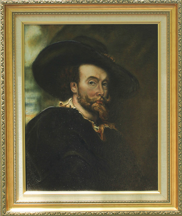 Study of Peter Paul Rubens, Self-Portrait (1623) by Jo Willis, Image 1.