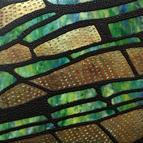 Abstract Earth: Dappled Reef by Cindy Lesperance, Image 1.