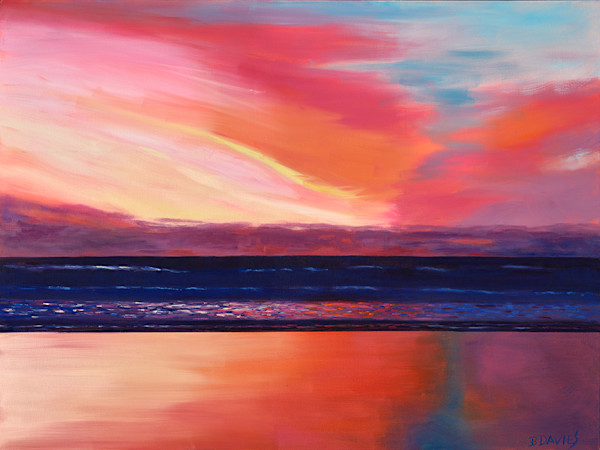 Golden Hour (framed) by Barbara Davies