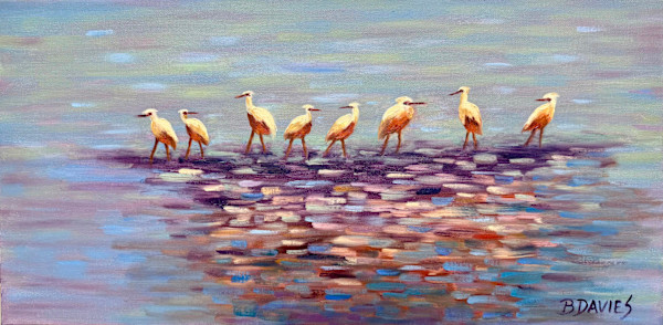 At the Sandbar (unframed) by Barbara Davies, Image 1.