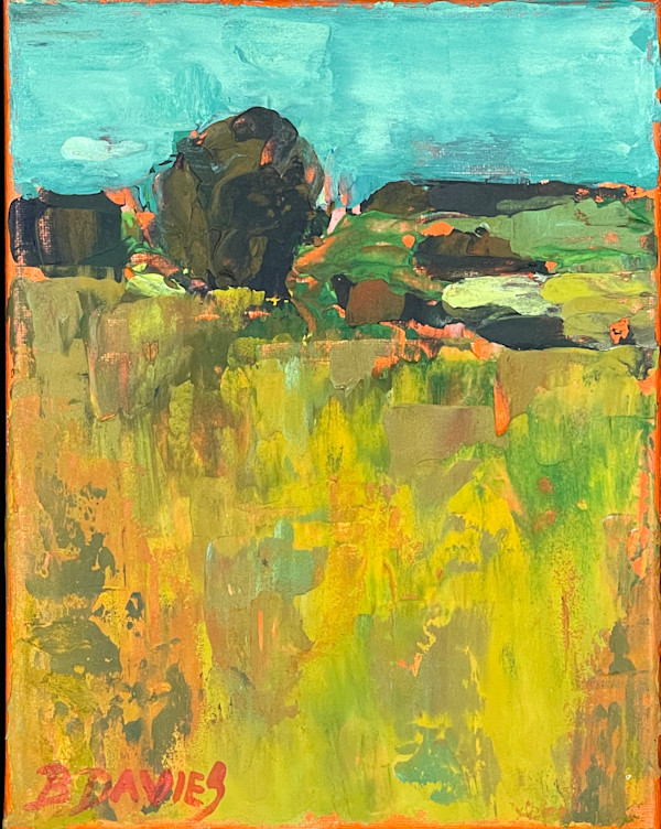 In the Distance (framed) by Barbara Davies
