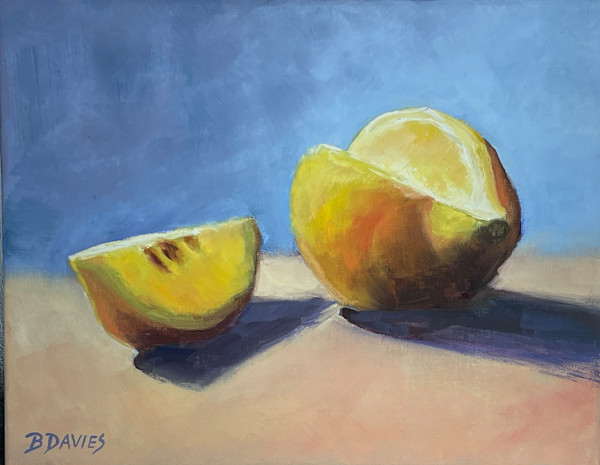 Lemon (framed) by Barbara Davies