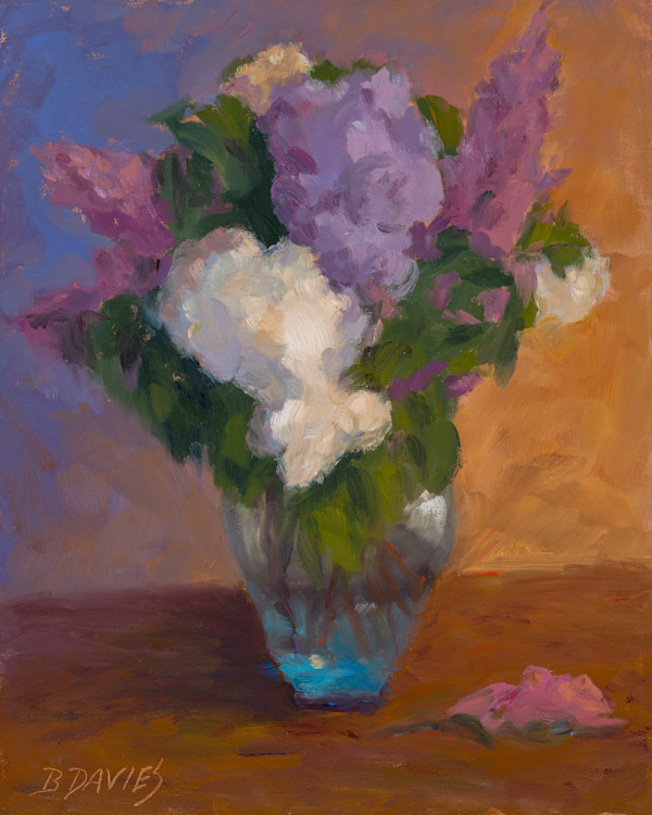 Lilacs: 20" x 24" Giclee Print, #1 by Barbara Davies