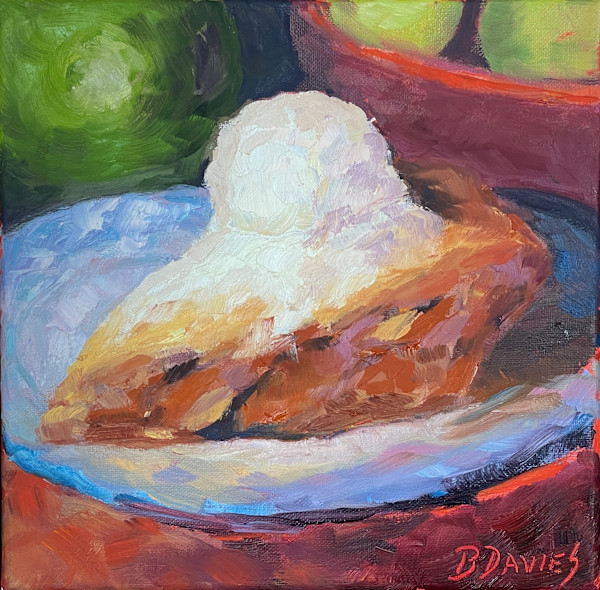 Mom's Apple (framed) by Barbara Davies