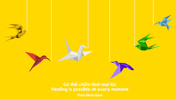 Healing Cranes by Ngoc-Tran Vu