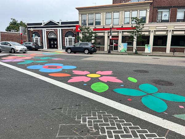 Asphalt Mural Project by Ngoc-Tran Vu
